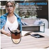 CHILDWEET 2Pcs Coffee Cup Carrying Strap Handheld Milk Tea Cup