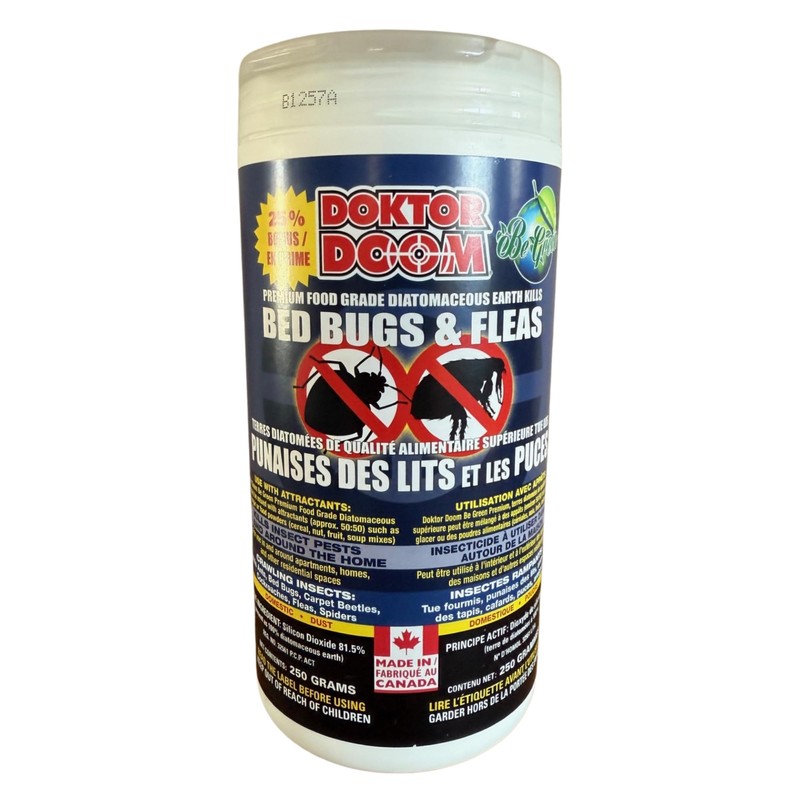 Doktor Doom Be Green Premium Food Grade Diatomaceous Earth Kills