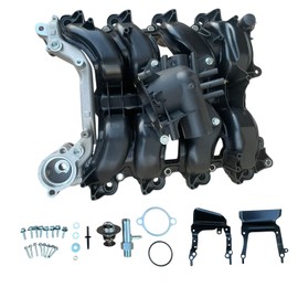 MINYAMIN 615-375 Engine Intake Manifold Compatible with Ford F-150 2007-2008 Lobo 2007-2011 E-150 2007-2008 E-250 2007-2008 4.2L 4.6L 5.4L 6.2L V6 V8 Replaces 7L3Z-9424-F,019495456162