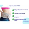 FlexaMed Pregnancy Belly and Back Support Belt - 8 Inches
