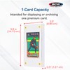 BCW 1/2 Inch Acrylic Card Holder - 1 Pack |