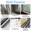Transparent Window Weather Sealing Tape，Weather Stripping Residue-Free Clear Window Insulation