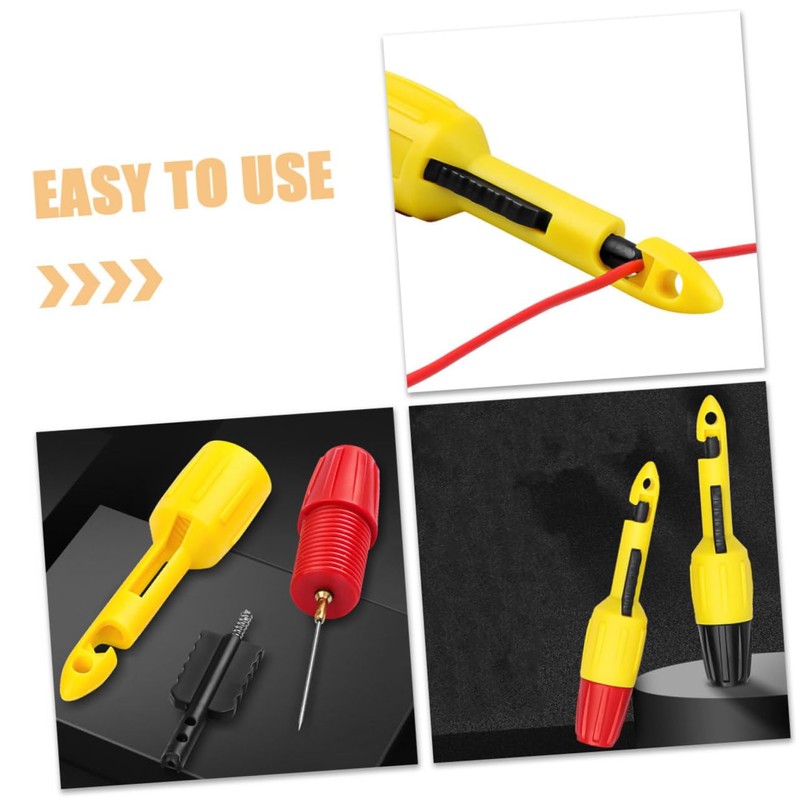 Gadpiparty 4pcs Wire Insulation Probes Non Destructive Test Needles for