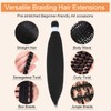 Berracy Braiding Hair Pre Stretched for Women Box Braids Synthetic
