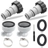 Hose adapter for pump, pool hose adapter set, pool hose