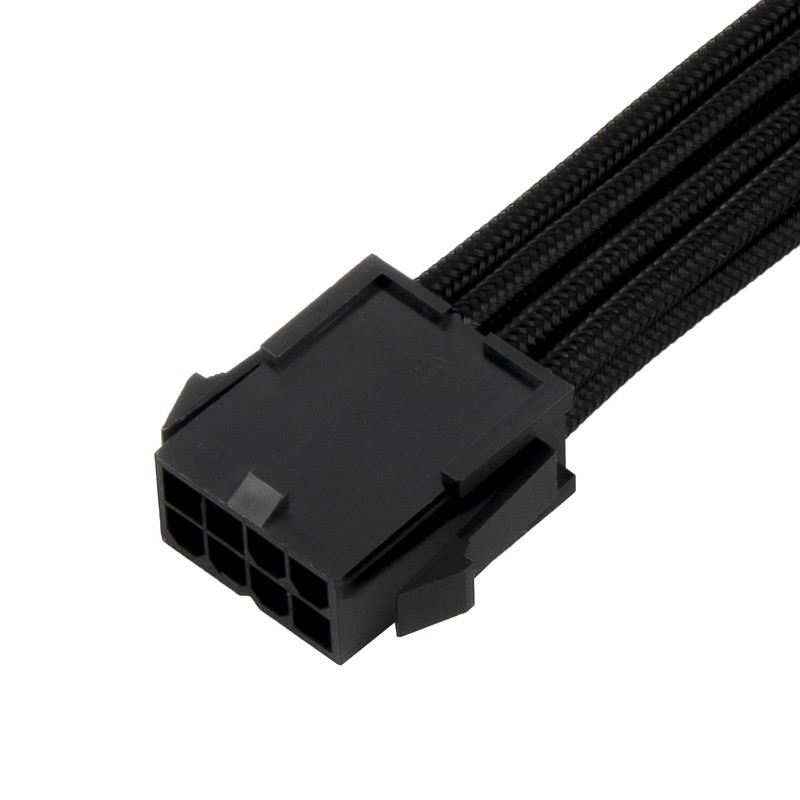 Silverstone SST-PP07E-PCIB - Cable Extensor ENFUNDADO 25 cm 8PINES A
