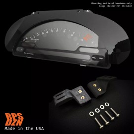 RPSDZN S2000 Cluster Conversion Gloss Acrylic MOUNTING KIT for 94-01 Integra DC