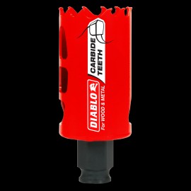 Diablo DHS1500CT 1-1/2" Carbide General Purpose Hole Saw Snap-Lock Mandrel