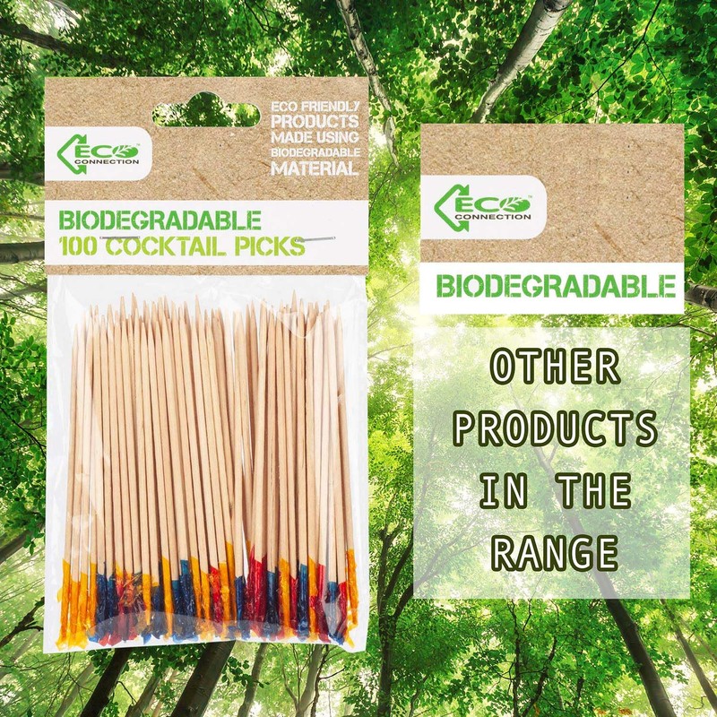 VFM - Eco Bamboo Paddle Skewers 40 Pack