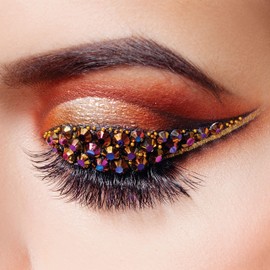 TouchUps Bling Crystal Gem Rhinestone Body Stickers Make Up Body Art Nails Decoration Huge 1,700+ Total Stickers Gems