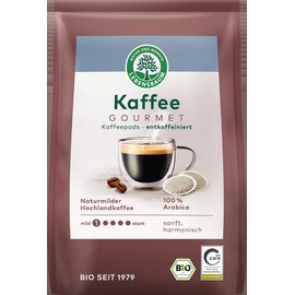 Lebensbaum Organic Coffee Gourmet, Decaffeinated (6 x 126 g)