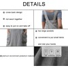Stomeshle Japanese Aprons Plus Size Smock for Women with Pockets