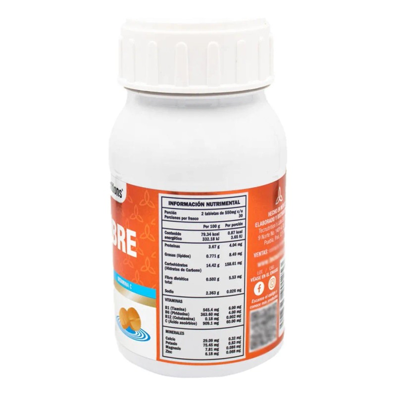 Kit Suplementos Jengibre Reforzado Tecnu Sistema Inmune Sabor