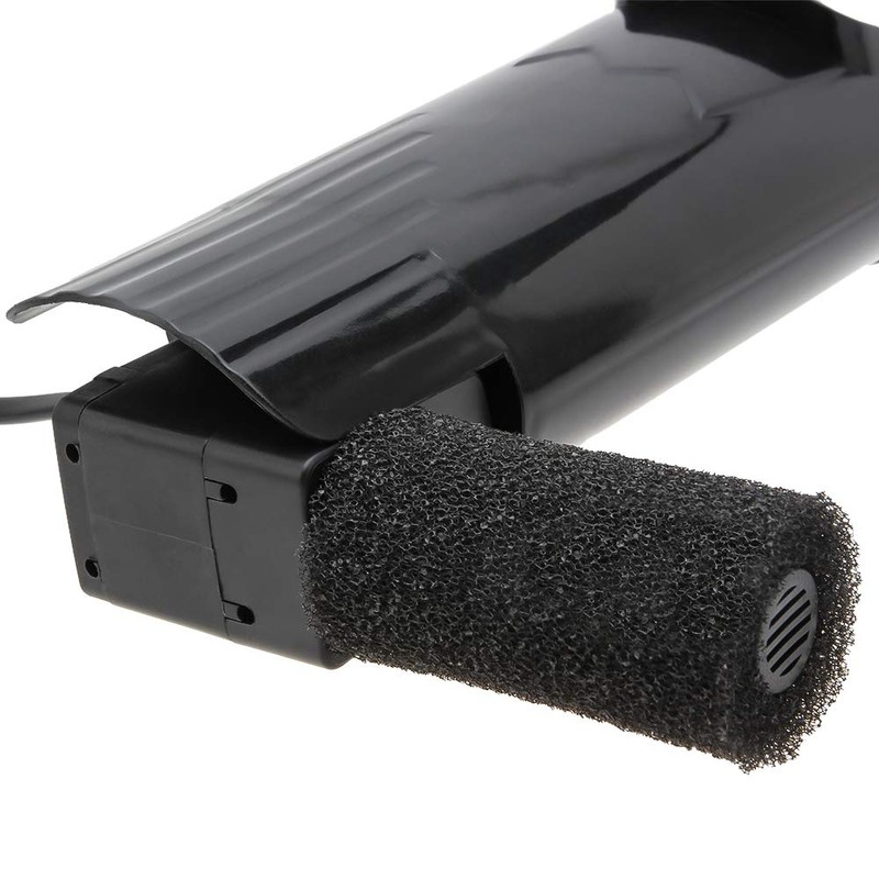 Senzeal Aquarium Turtle Filter Quiet Low Water Level Filter Pump