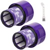 2 Pack V10 Filters Replacement for Dyson Cyclone V10 Absolute,