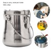 Brush Washing Bucket Plastic Material Easy Carry Painting Supply with
