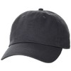 New Hattan 1400 Washed Baseball Cap, charcoal