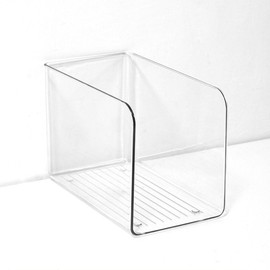 U Shaped Book Stand, Freely Combinable Acrylic Desktop Transparent Bookshelf Office Book Folder Desk Storage Shelf Book Organizer