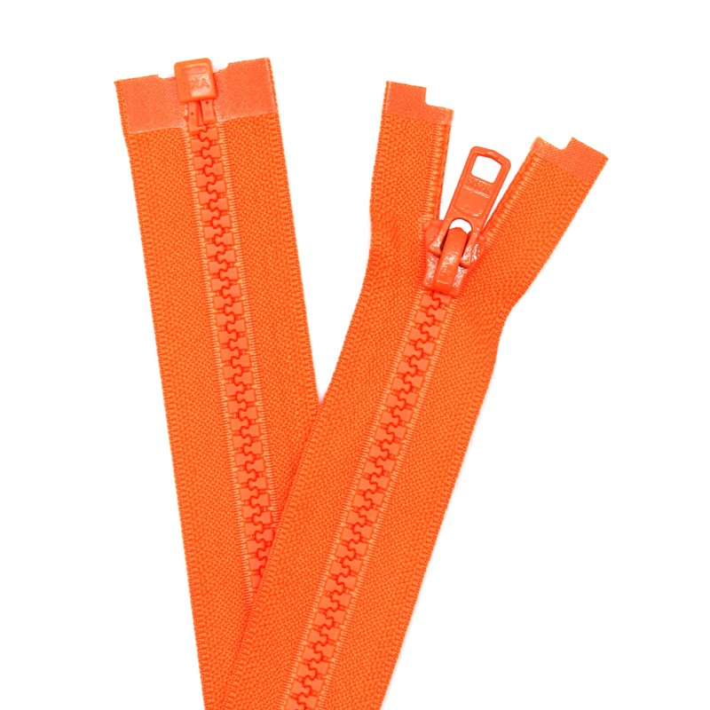 80cm Vislon Zipper YKK 5 Moulded Plastic Separating - 523