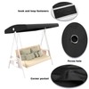 Outdoor Swing Canopy Replacement Top Cover, Universal Patio Swing Covers