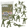 BMC Classic OD Green Plastic Army Men - 40pc WW2