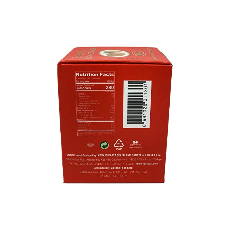 Kafkas Candied Chestnuts in Syrup 500gr (17.64oz)