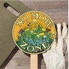 No Mow Zone - Garden Sign