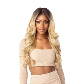 Sensationnel What Lace 13x6 lace wig and special balayage colors - Cloud 9 Synthetic HD Swiss Lace Frontal with babyhair wig and special balayage colors- Rashana (1)