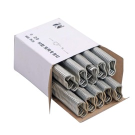 Svauoumu 600 Pcs Hog Ring, Type M Nail, Hand Tool for Animal Pet Cages Chicken Cages