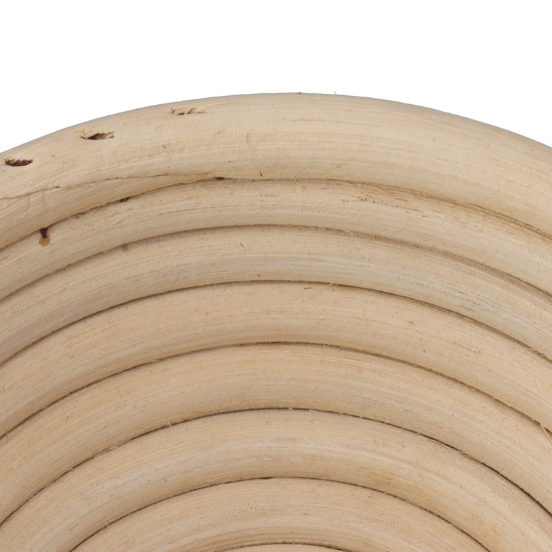 Round Bread Proofing Basket with Liner Cloth Dough Rising Rattan