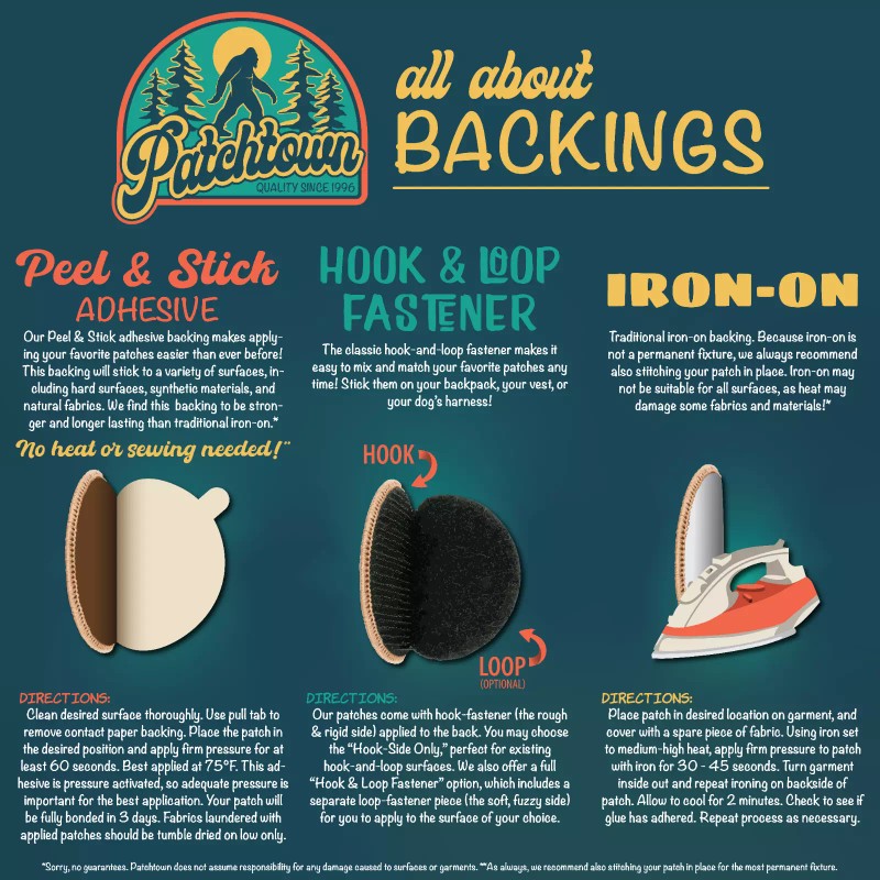 Patchtown OD Green Tennessee Tristar Subdued Patch - 2" Round