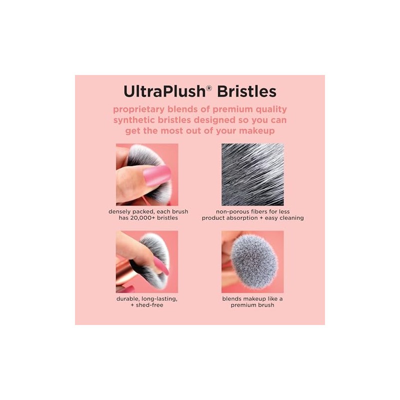 Real Techniques 1411M - Broncha Profesional Para Rostro