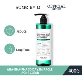 Some By Mi [SOME BY MI] BODY ACNE CLEAR AWAY AHA-BHA-PHA 30 Days Miracle Acne Clear Body Cleanser 400g For daily body care
