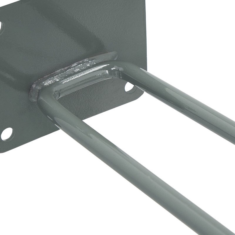 Relaxdays Wall Hook, 24 cm Long, Double Hook Wall, Tool
