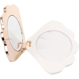 WOONEKY Polvos de Maquillaje Facial Beige, Polvos Iluminadores Naturales de Plástico para Jóvenes y Principiantes, Seguros y Fáciles de Usar en Belleza Diaria