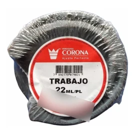 Corona Herradura De Trabajo Lisa Corona Con 4 Pzas. #22