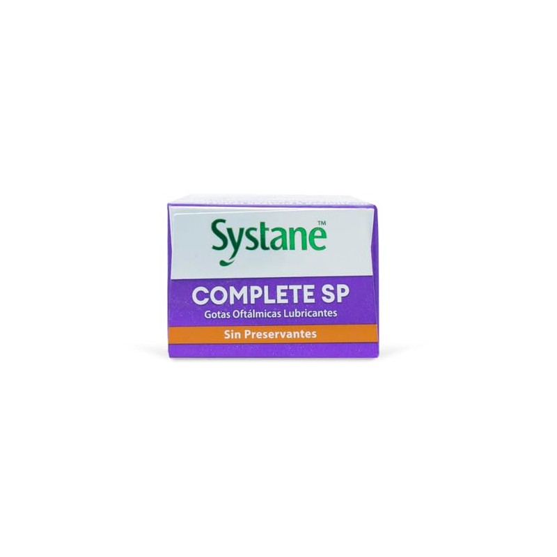 Systane Complete Gotas Oculares Conservantes Ojo Seco Lubricación Avanzada Alivio