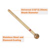 sourcing map 12pcs 200-230 Grits Diamond Grinding Bit 5mm Ball