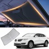 Windshield Sun Shade for Lincoln MKX Front Window Shades Cover