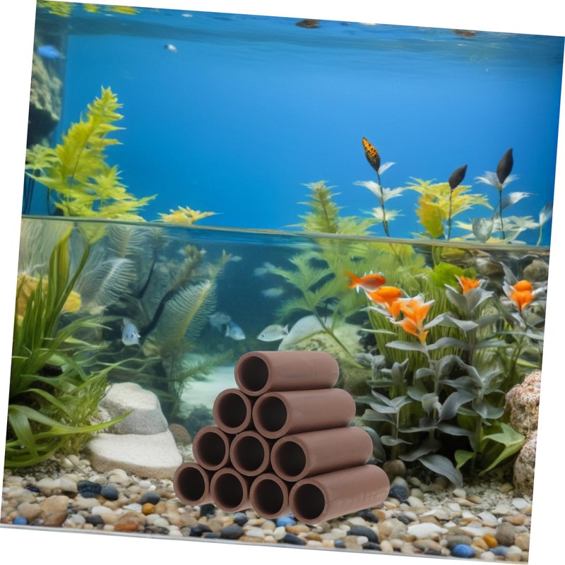 BUGUUYO Aquarium Shrimp Breeding Cave Natural Pottery Shelter for Hiding