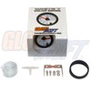 GlowShift White 7 Color Vacuum Gauge Kit - Includes Mechanical