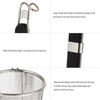 Kichvoe Mesh Spider Strainer, Width 5.5Inch Stainless Steel Pasta Basket