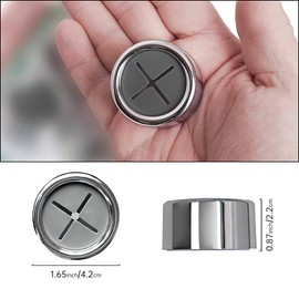 Dreamark Towel Holder Kitchen Towel Holder No Drilling Tea Towel Holder for Hanging Dish Towel Holder Ideal for Bathroom Kitchen Storage & Organisation (3 Pieces, Super Sticky)