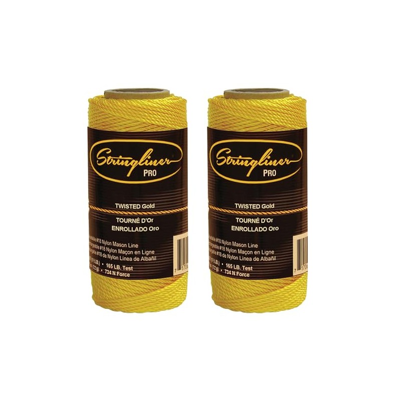 Stringliner 35000 Mason’s Line Replacement Rolls – 1/8 Lb. #18