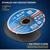 S&R Professional Cutting Disc 125 mm - Thin 1 mm