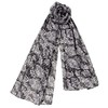 Hitoto Yamamoto Shoten TOIRO Gauze Square Python B Black [1884-B]