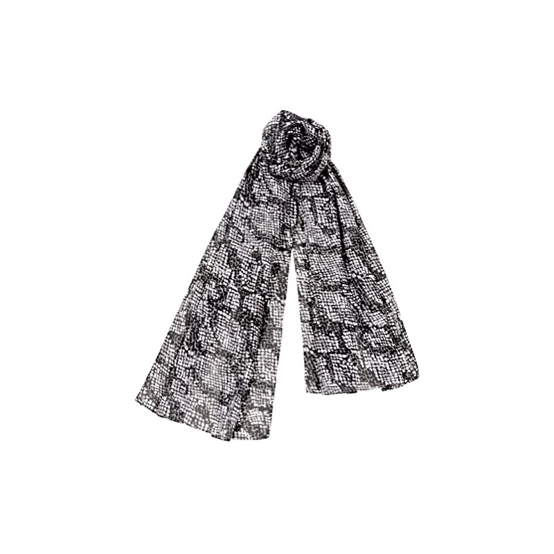 Hitoto Yamamoto Shoten TOIRO Gauze Square Python B Black [1884-B]