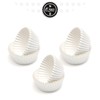 qiqee Mini 500 Count Cupcake Liners White Muffin Liners Food
