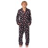 INTIMO Peanuts Men's Snoopy Joe Cool Classic Pajama Button-up Coat