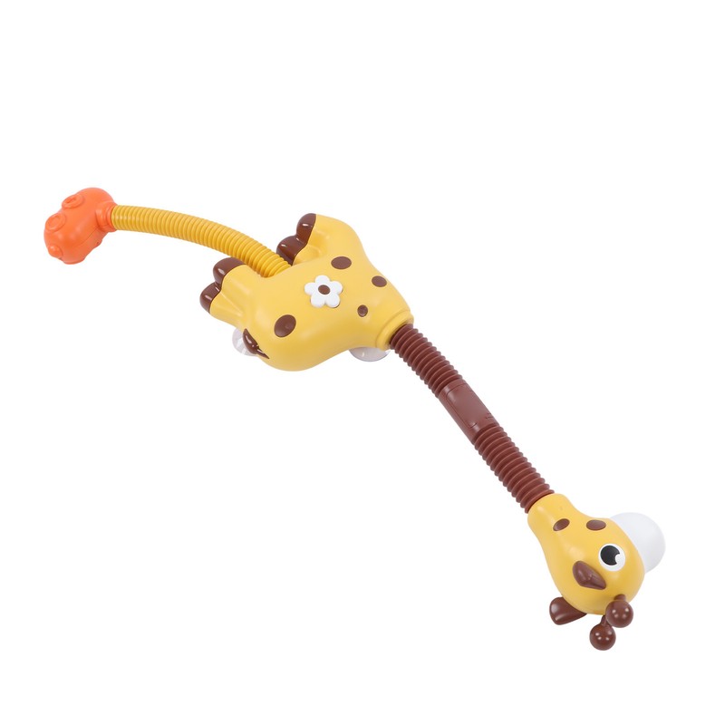 Baby Bath Toys with Shower Head Angle Adjustable Animal Shape